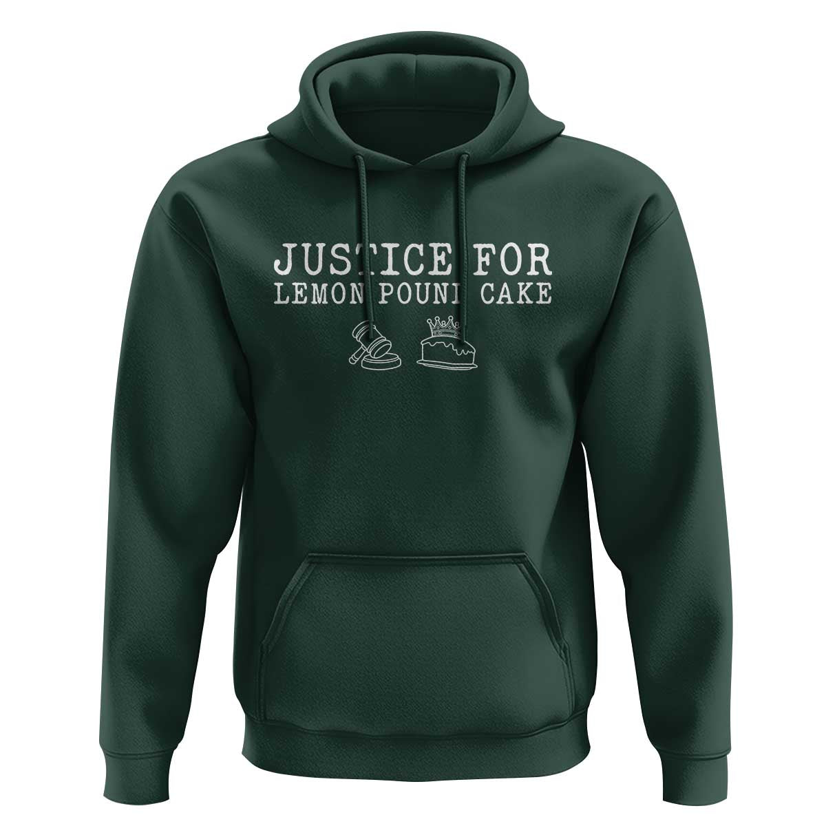 Justice For Lemon Pound Cake Hoodie Funny Dessert Meme