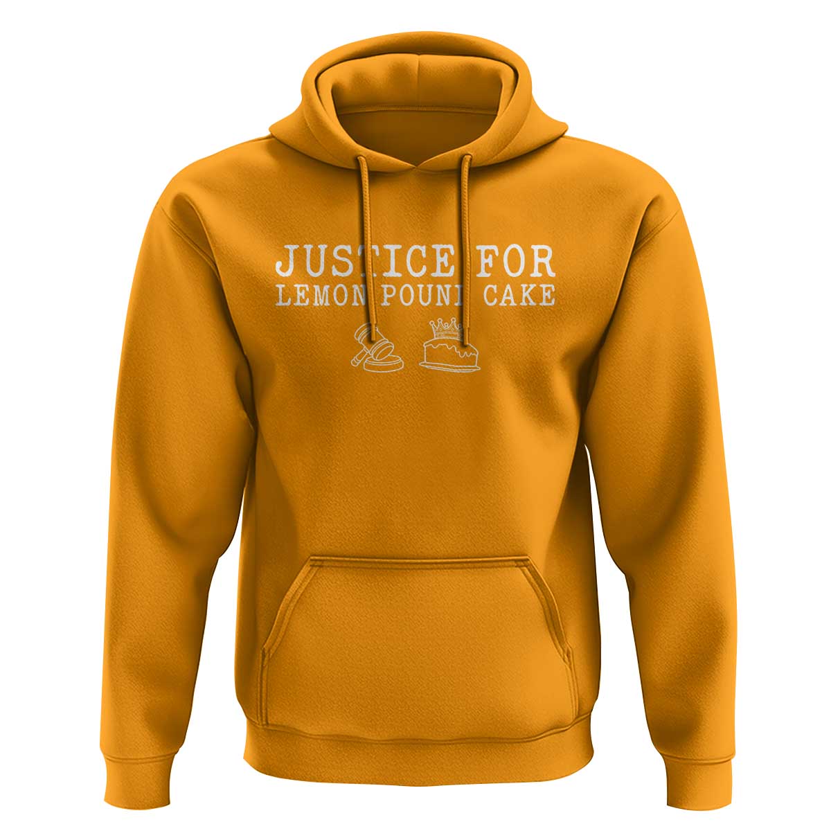 Justice For Lemon Pound Cake Hoodie Funny Dessert Meme