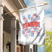 Strawberry Festival Garden Flag 1968 A Berry Good Time Summer