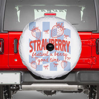 Strawberry Festival Spare Tire Cover 1968 A Berry Good Time Summer