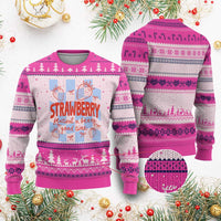 Strawberry Festival Ugly Christmas Sweater 1968 A Berry Good Time Summer