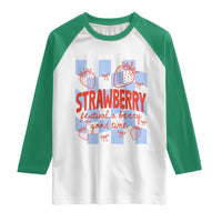 Strawberry Festival Raglan Shirt 1968 A Berry Good Time Summer
