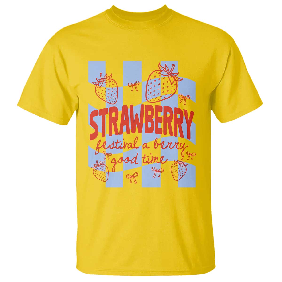 Strawberry Festival T Shirt 1968 A Berry Good Time Summer