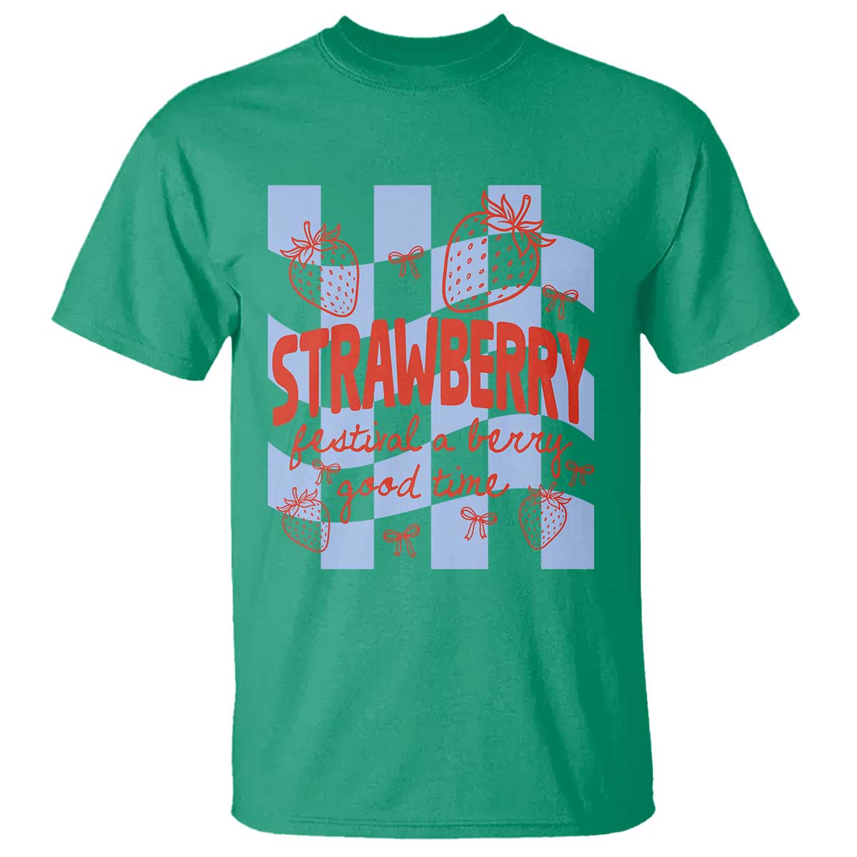 Strawberry Festival T Shirt 1968 A Berry Good Time Summer