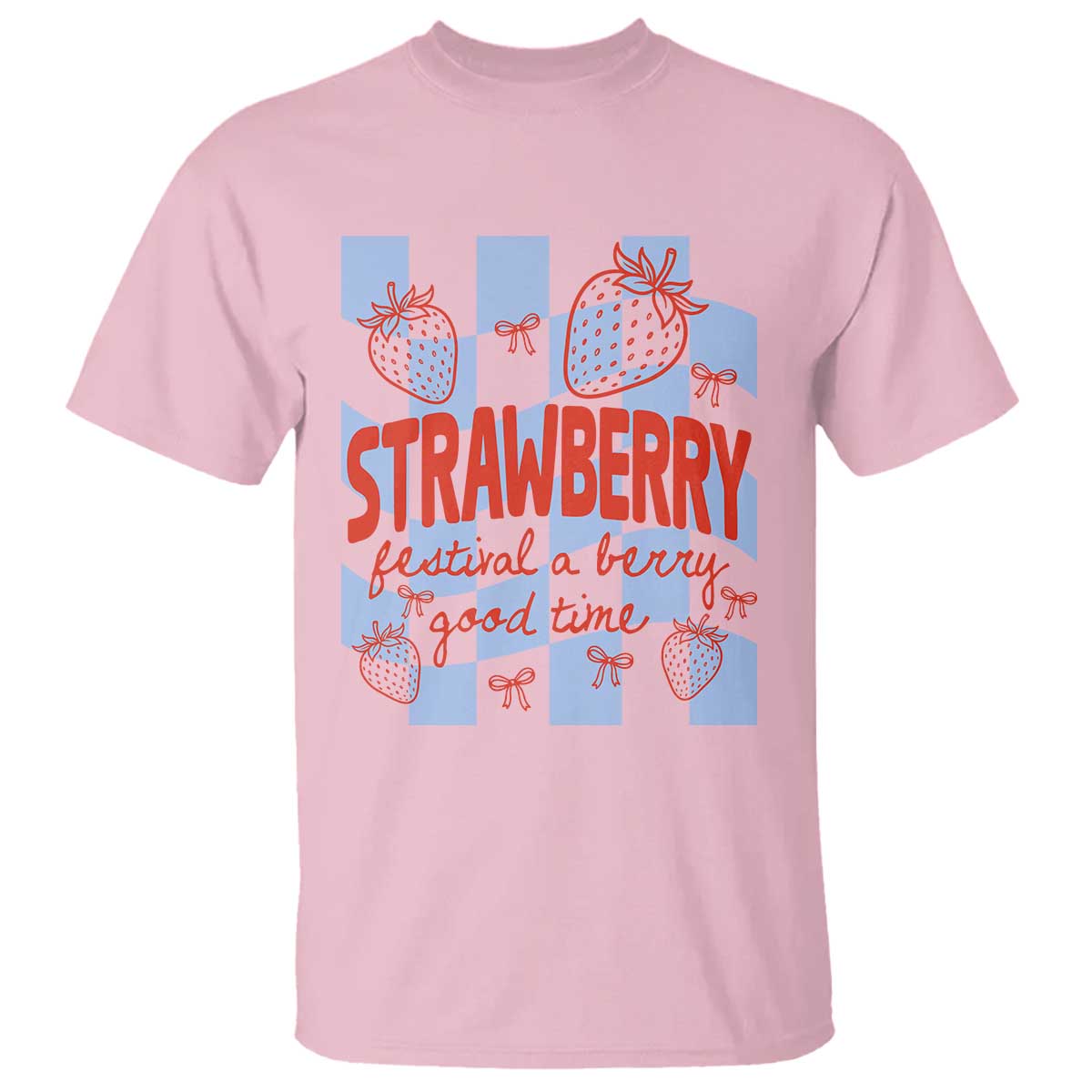 Strawberry Festival T Shirt 1968 A Berry Good Time Summer