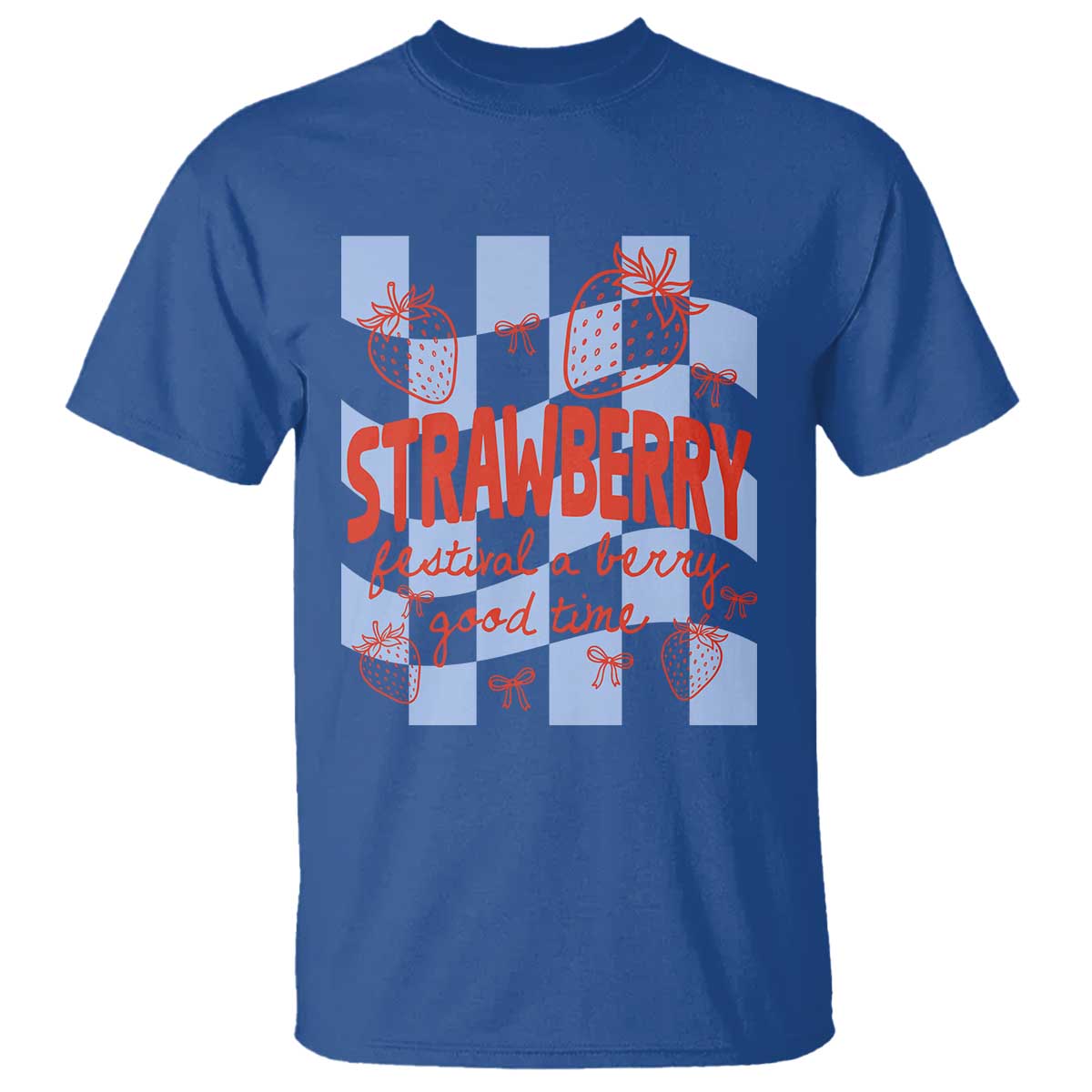 Strawberry Festival T Shirt 1968 A Berry Good Time Summer