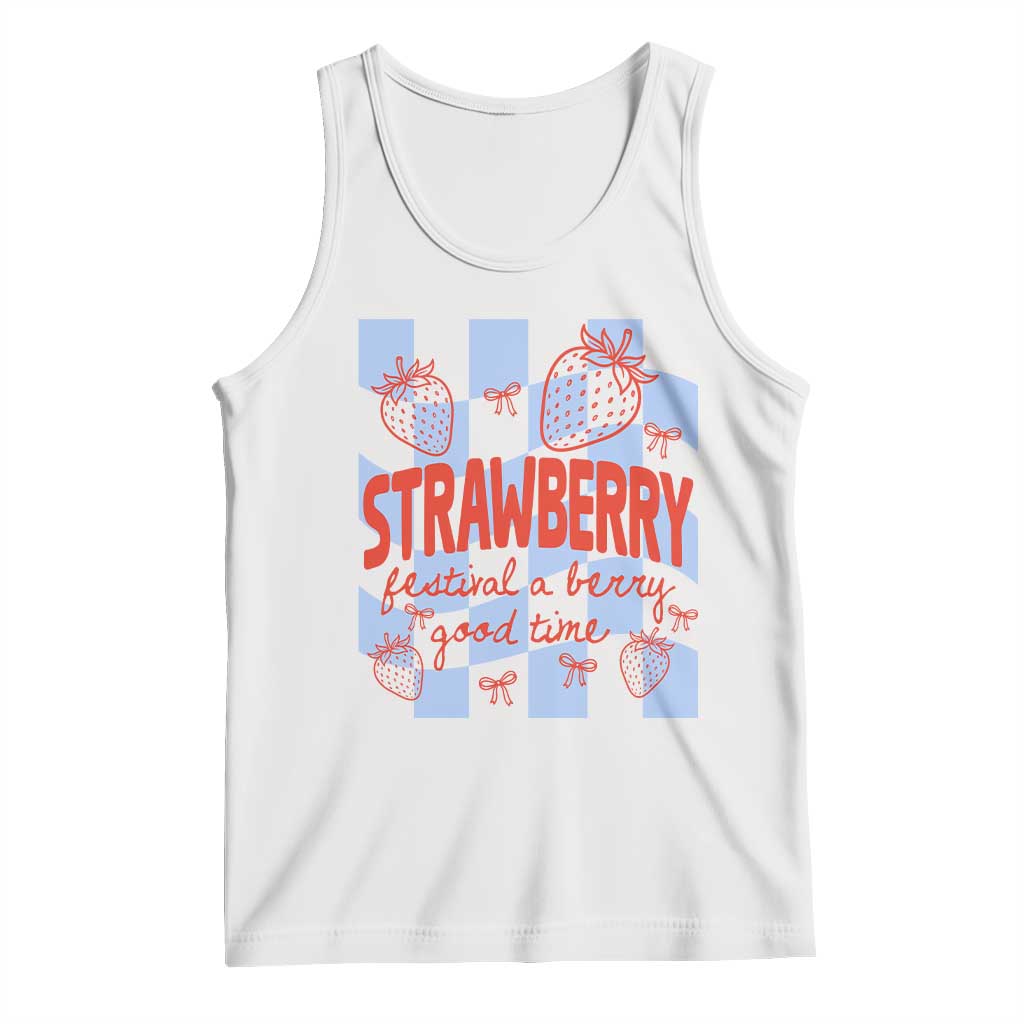 Strawberry Festival Tank Top 1968 A Berry Good Time Summer