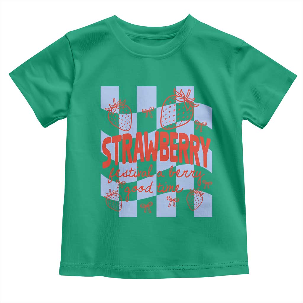 Strawberry Festival Toddler T Shirt 1968 A Berry Good Time Summer