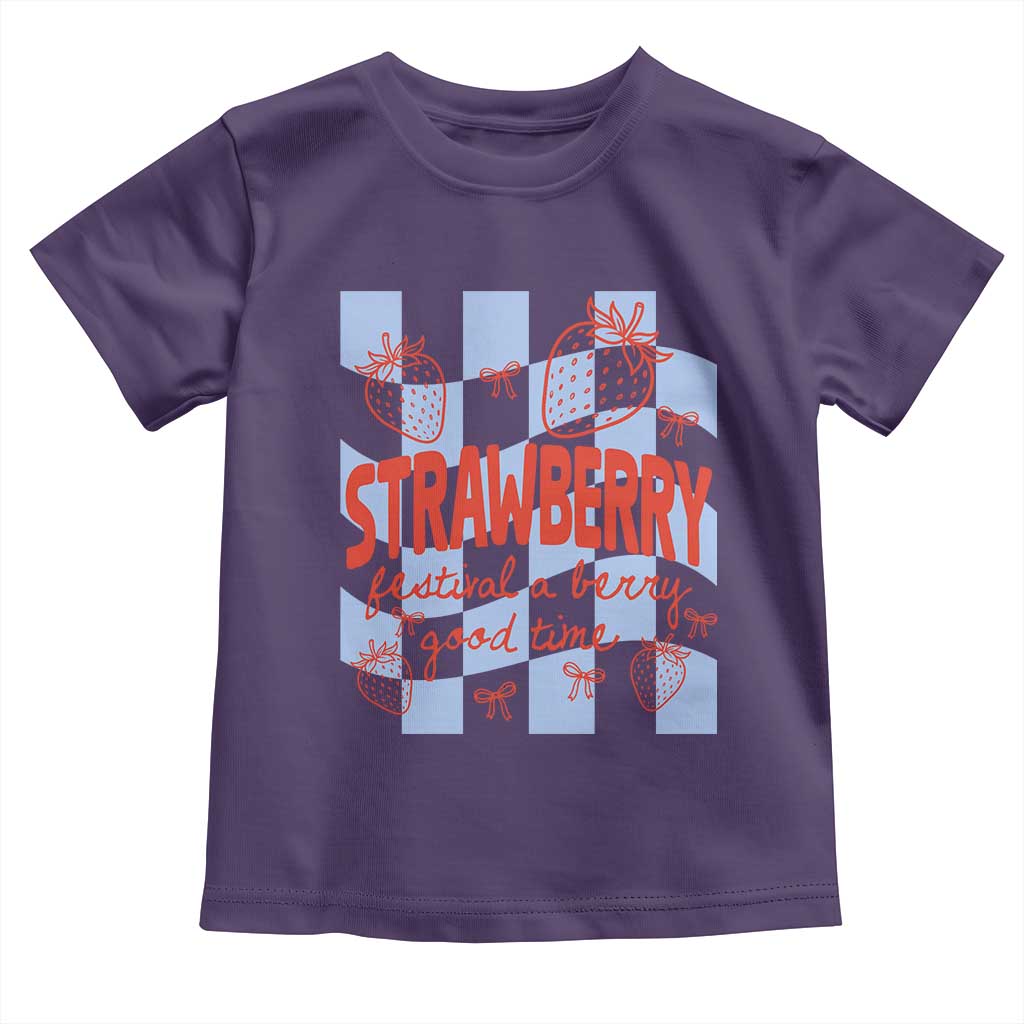 Strawberry Festival Toddler T Shirt 1968 A Berry Good Time Summer