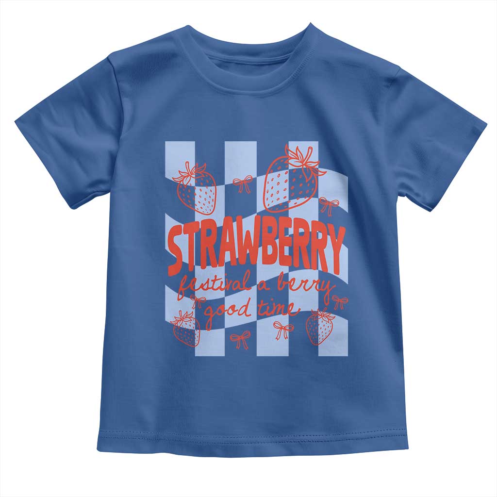 Strawberry Festival Toddler T Shirt 1968 A Berry Good Time Summer