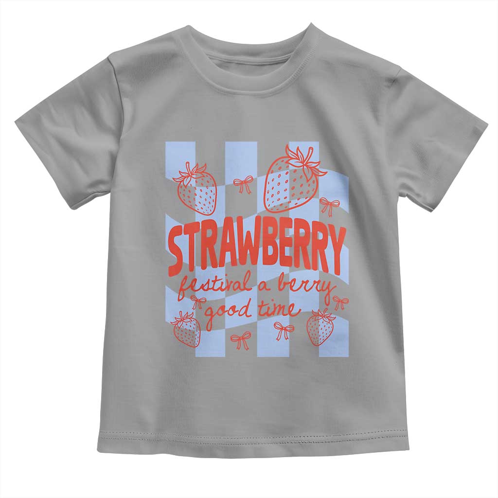 Strawberry Festival Toddler T Shirt 1968 A Berry Good Time Summer