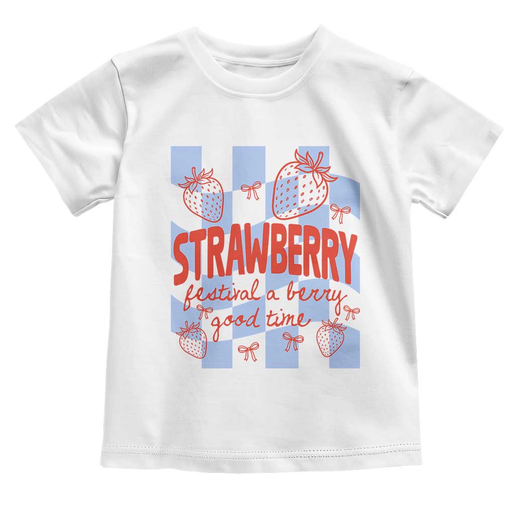 Strawberry Festival Toddler T Shirt 1968 A Berry Good Time Summer