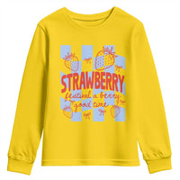 Strawberry Festival Youth Sweatshirt 1968 A Berry Good Time Summer