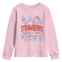 Strawberry Festival Youth Sweatshirt 1968 A Berry Good Time Summer