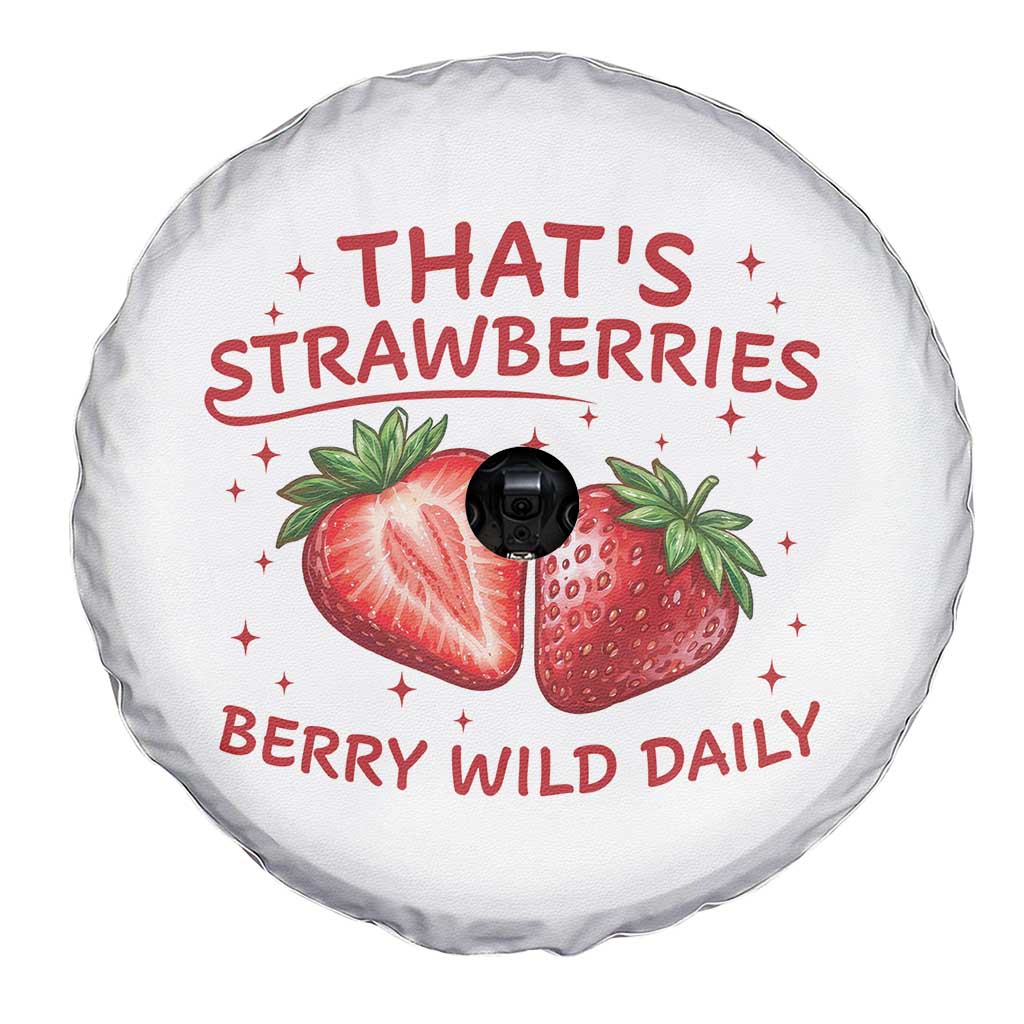 That’s Strawberries Spare Tire Cover Summer Fruit Festival