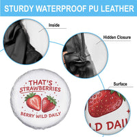 That’s Strawberries Spare Tire Cover Summer Fruit Festival