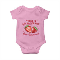 That’s Strawberries Baby Onesie Summer Fruit Festival