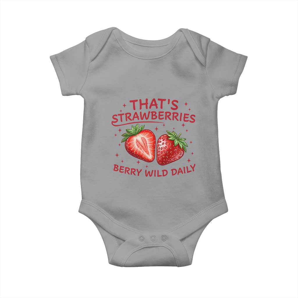 That’s Strawberries Baby Onesie Summer Fruit Festival