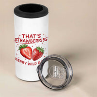 That’s Strawberries 4 in 1 Can Cooler Tumbler Summer Fruit Festival