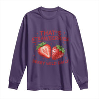 That’s Strawberries Long Sleeve Shirt Summer Fruit Festival