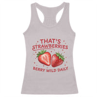 That’s Strawberries Racerback Tank Top Summer Fruit Festival