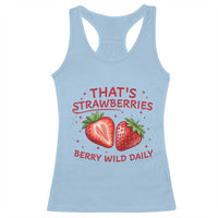 That’s Strawberries Racerback Tank Top Summer Fruit Festival