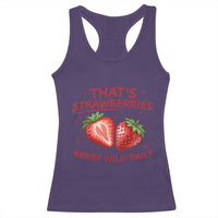 That’s Strawberries Racerback Tank Top Summer Fruit Festival