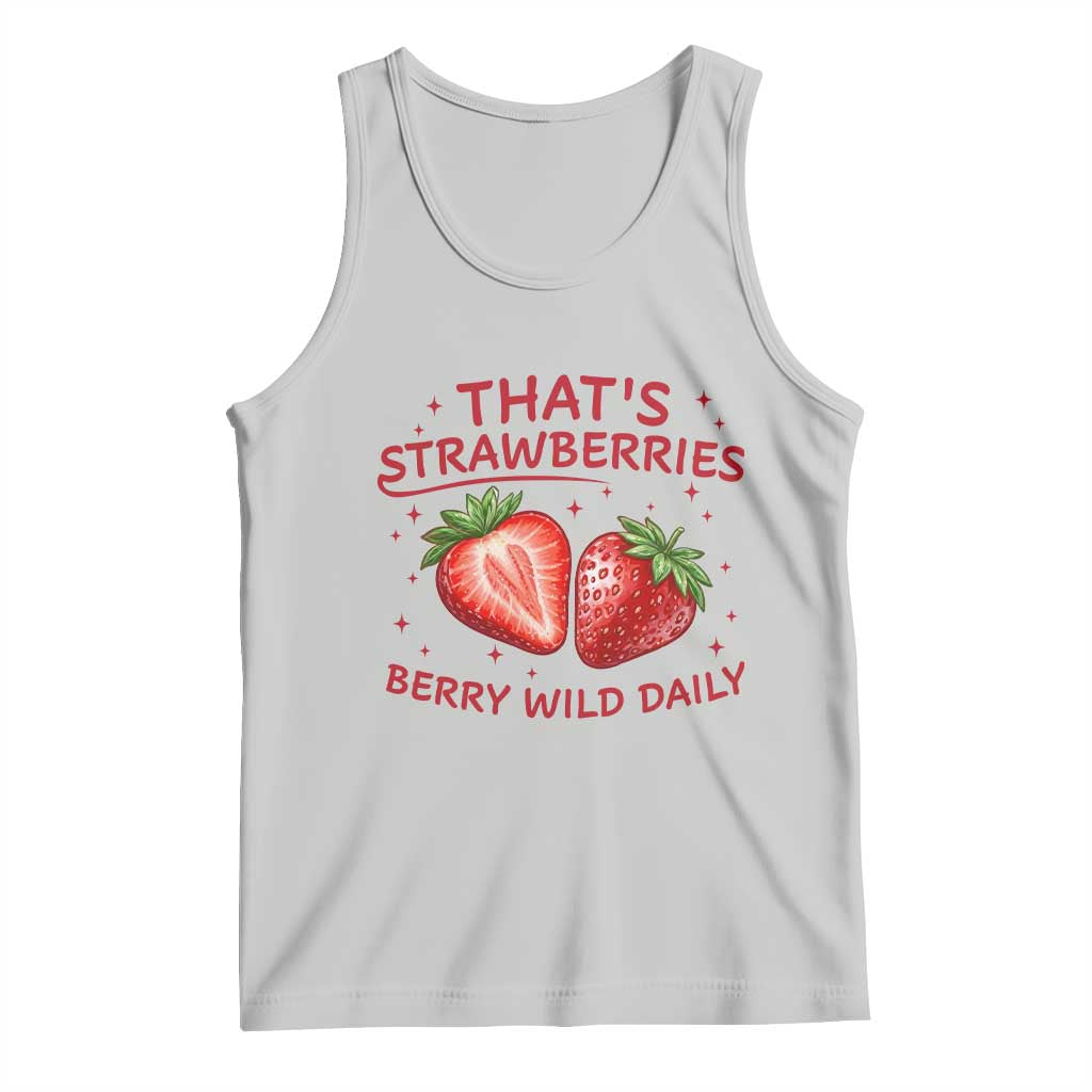 That’s Strawberries Tank Top Summer Fruit Festival