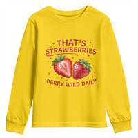 That’s Strawberries Youth Sweatshirt Summer Fruit Festival