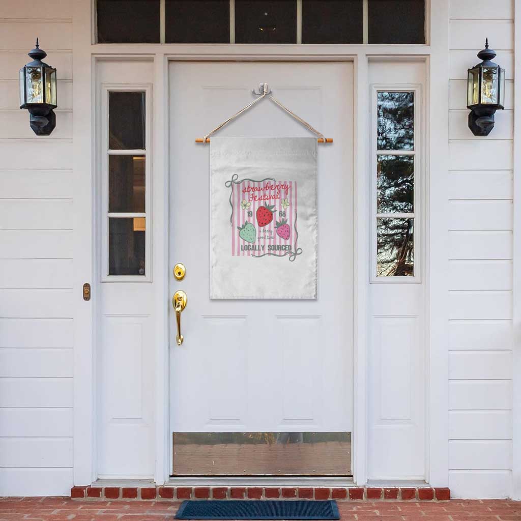 Strawberry Festival Garden Flag Summer Fruit Vibes