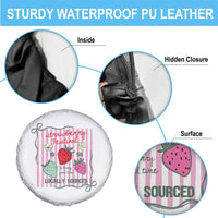 Strawberry Festival Spare Tire Cover Summer Fruit Vibes