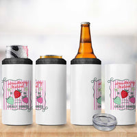 Strawberry Festival 4 in 1 Can Cooler Tumbler Summer Fruit Vibes