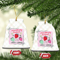 Strawberry Festival Ceramic Ornament Summer Fruit Vibes