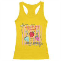 Strawberry Festival Racerback Tank Top Summer Fruit Vibes