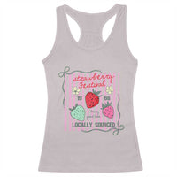 Strawberry Festival Racerback Tank Top Summer Fruit Vibes