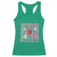 Strawberry Festival Racerback Tank Top Summer Fruit Vibes