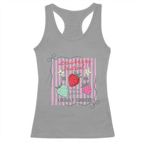 Strawberry Festival Racerback Tank Top Summer Fruit Vibes