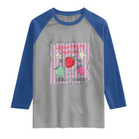 Strawberry Festival Raglan Shirt Summer Fruit Vibes