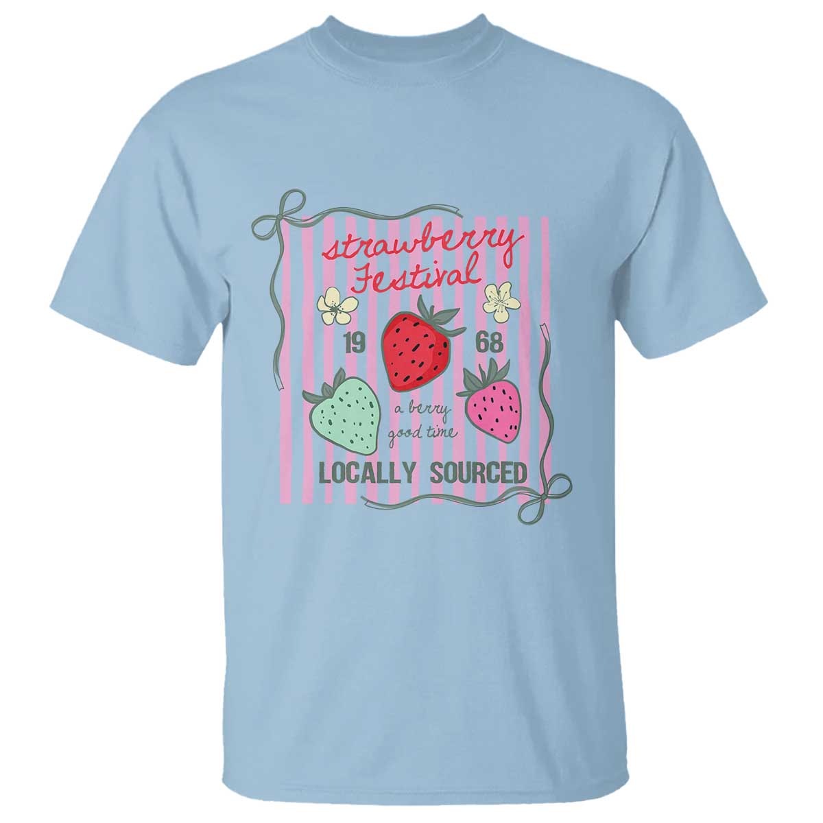 Strawberry Festival T Shirt Summer Fruit Vibes