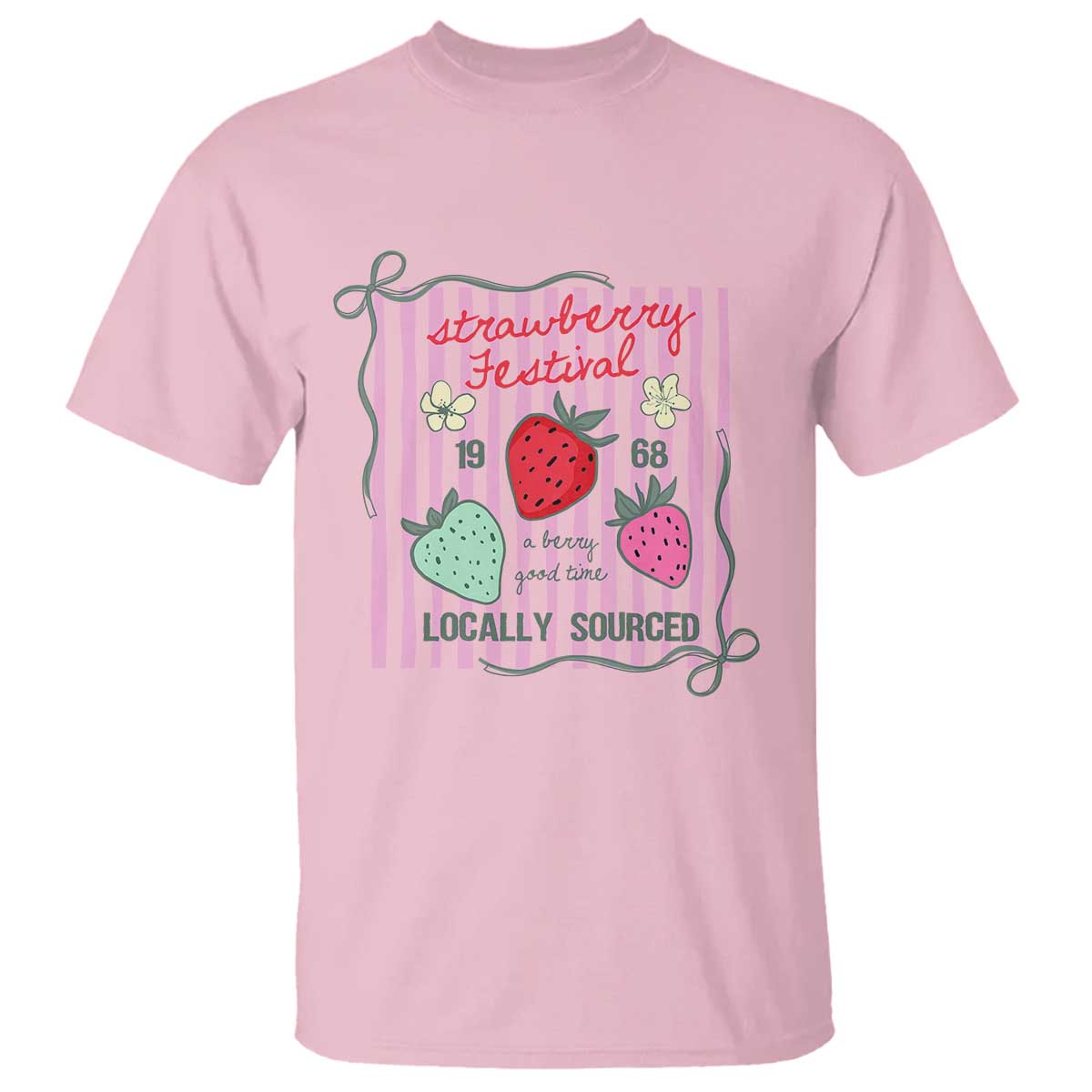 Strawberry Festival T Shirt Summer Fruit Vibes
