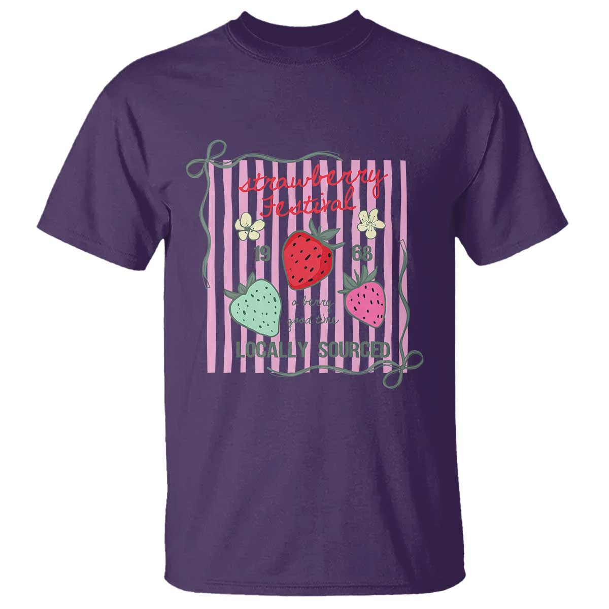 Strawberry Festival T Shirt Summer Fruit Vibes