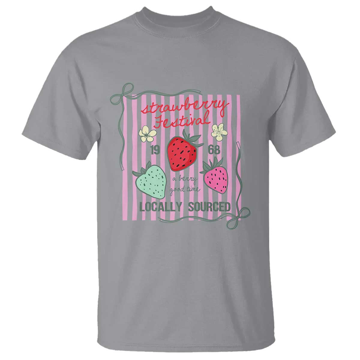 Strawberry Festival T Shirt Summer Fruit Vibes