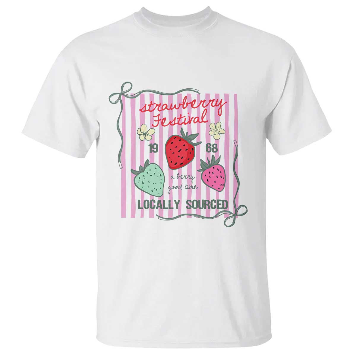 Strawberry Festival T Shirt Summer Fruit Vibes