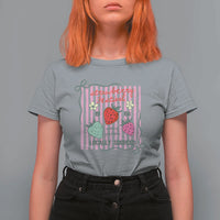 Strawberry Festival T Shirt For Women Summer Fruit Vibes