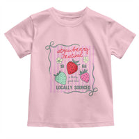 Strawberry Festival Toddler T Shirt Summer Fruit Vibes