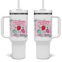 Strawberry Festival Tumbler With Handle Summer Fruit Vibes