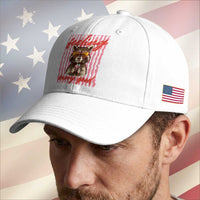 Feeling Berry Good Baseball Cap Funny Raccoon Strawberry Summer Vibes