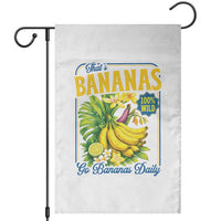 That's Bananas Garden Flag Funny Banana Summer Fruit Food Pun