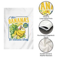 That's Bananas Garden Flag Funny Banana Summer Fruit Food Pun
