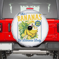 That's Bananas Spare Tire Cover Funny Banana Summer Fruit Food Pun